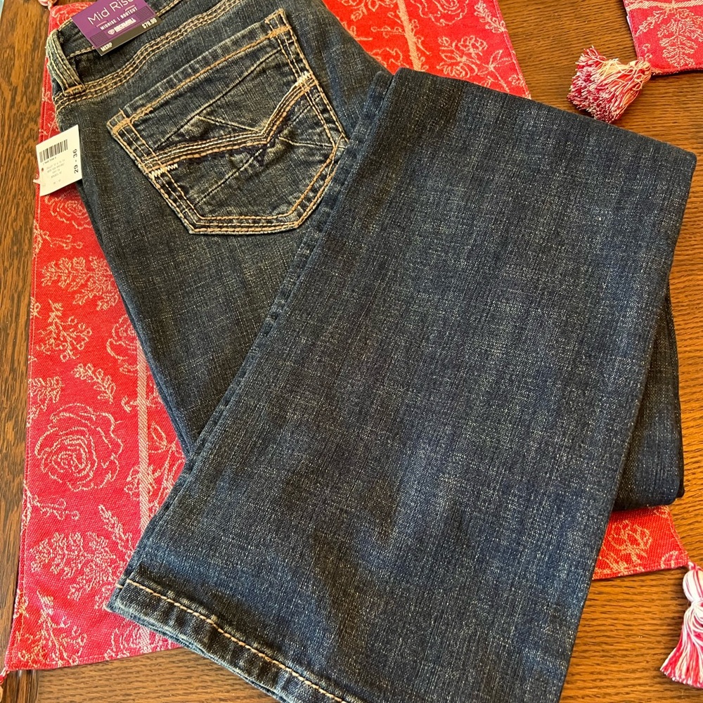 Rock & roll jeans. New tags. 29. 36 mid rise boot cut.